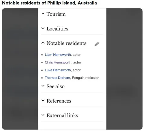 Notable Residents of Phillip Island