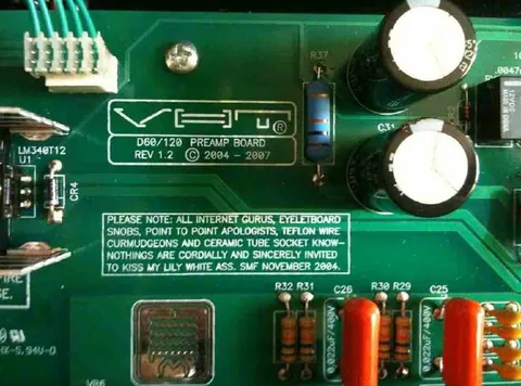 Lily White Ass Circuit Board