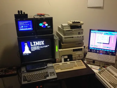 Linux Retro Computer Setup