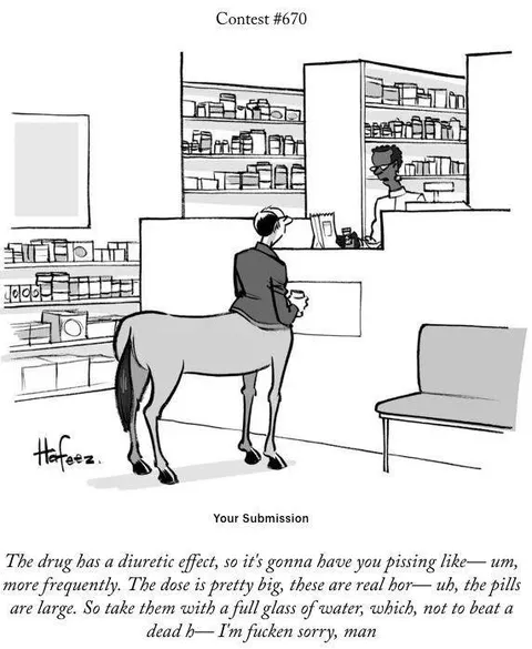 Centaur at the Pharmacy