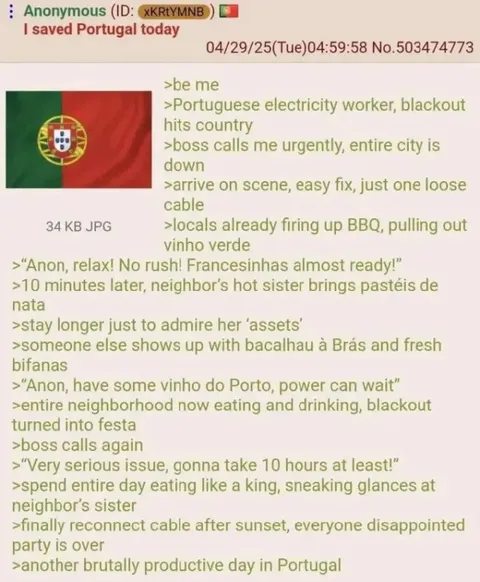 Another Productive Day in Portugal