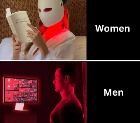 Women Read, Men Game
