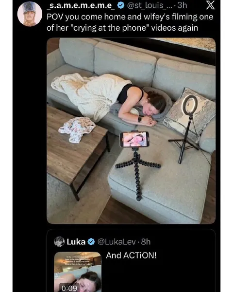 Wifey Filming Crying Again
