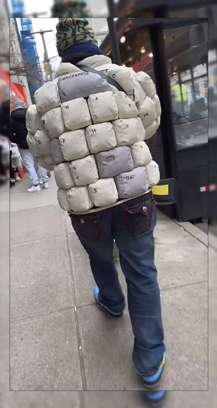 Keyboard Jacket Backpack