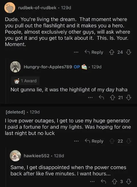 Flashlight Hero Power Outage