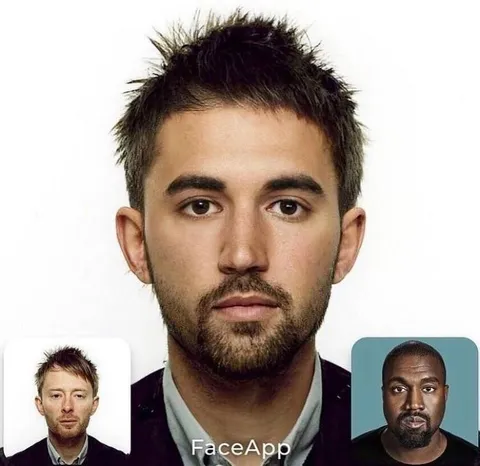 FaceApp Celebrity Face Swap