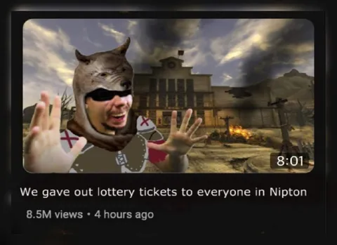 Nipton Lottery Tickets