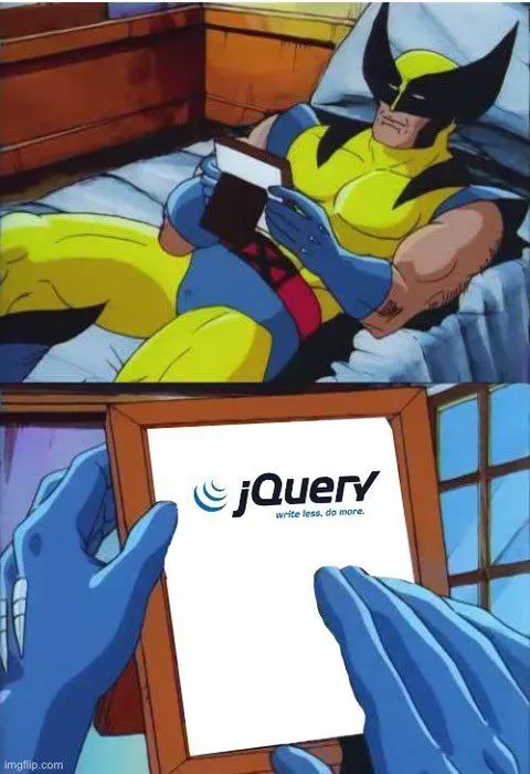 Wolverine Looking at jQuery