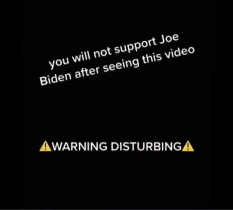 Joe Biden Disturbing Video Warning