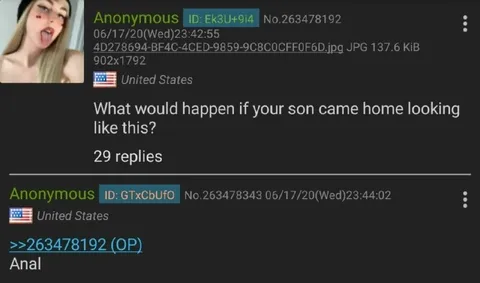 Son Comes Home Looking Like This