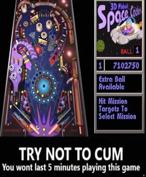 Try Not to Cum Pinball