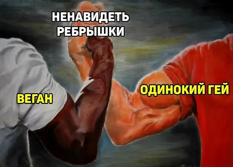 Веган и одинокий гей