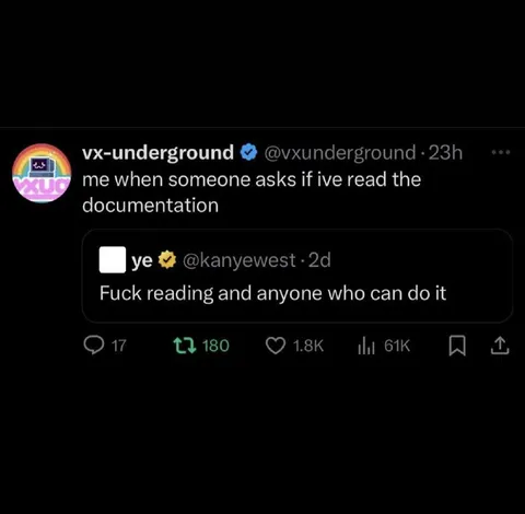 Fuck Reading the Documentation