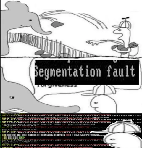 Segmentation Fault Cartoon