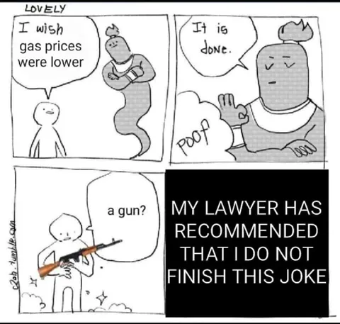 My Lawyer Says Stop the Joke