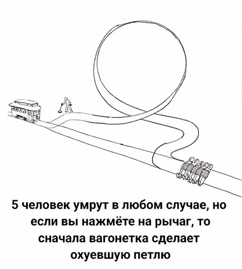 Вагонетка сделает петлю