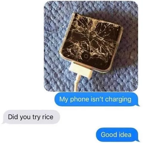 Try Rice to Fix It
