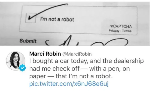Not a Robot Car Purchase