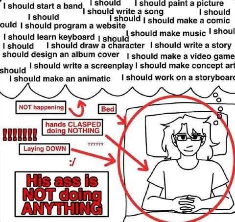 His Ass Is Not Doing Anything
