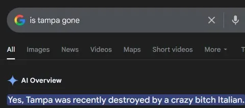 Tampa Destroyed by Italian