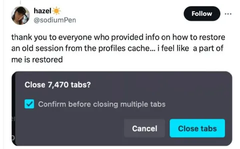 7,470 tabs restored