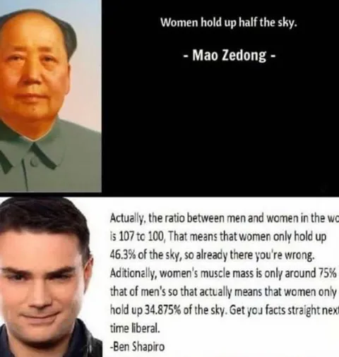 Women Hold Up Half the Sky