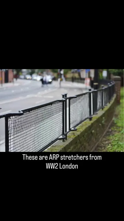WW2 Stretchers Become Railings
