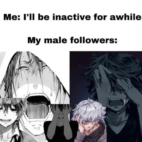 My Male Followers Crying