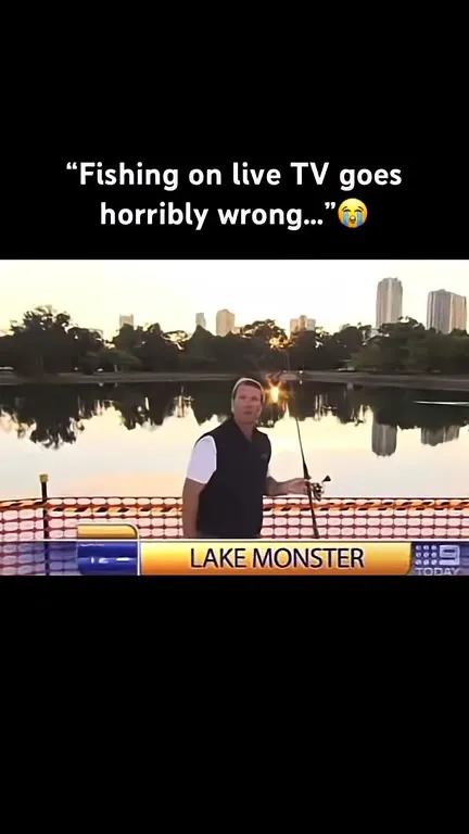 Fishing on Live TV Goes Wrong