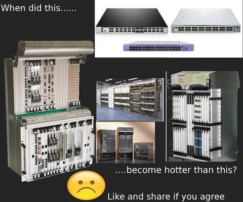Old Telecom Gear Was Hotter