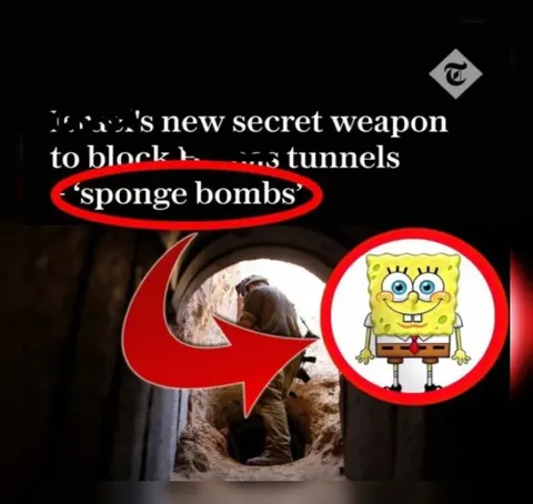 Israel’s Sponge Bombs