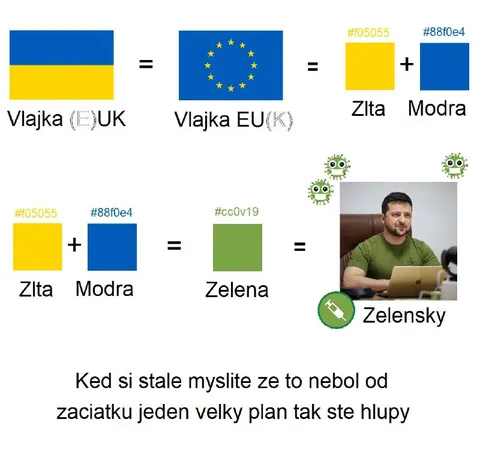Veľký plán s farbami