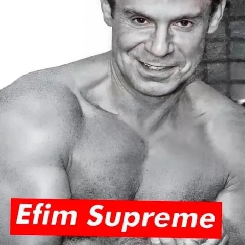 Efim Supreme Shirtless Reaction