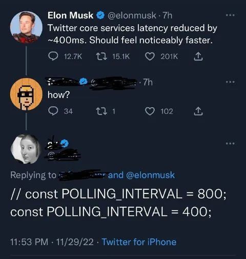 Twitter Latency Polling Fix