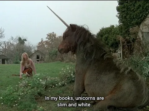 Unicorns Are Slim and White
