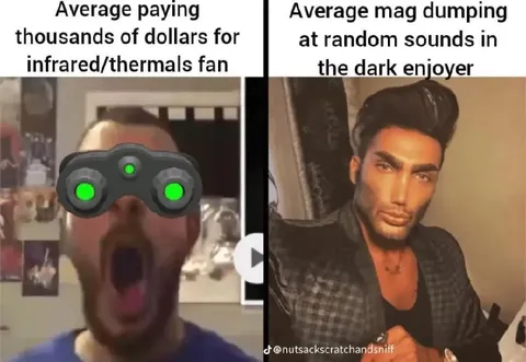 Infrared Fan vs Mag Dumping