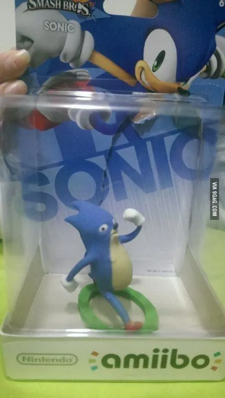 Ugly Sonic Amiibo