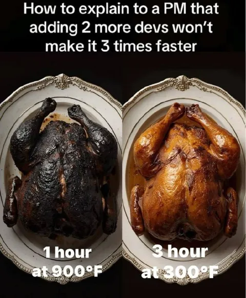 Adding Developers Won’t Speed It Up