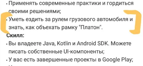 Настоящие навыки программиста