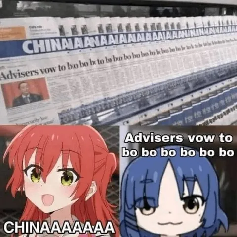 China bo bo bo reaction