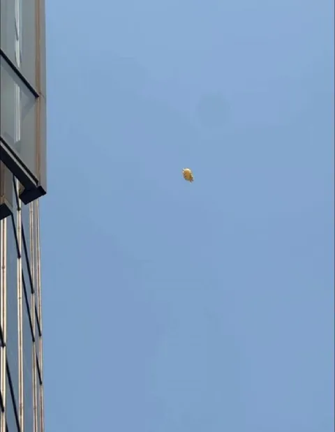 Что-то летит в небе