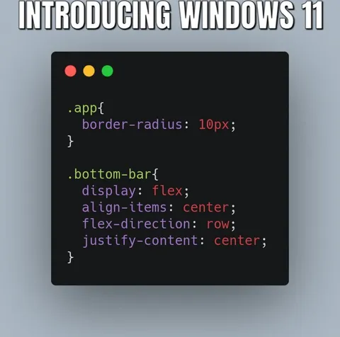 Introducing Windows 11 CSS