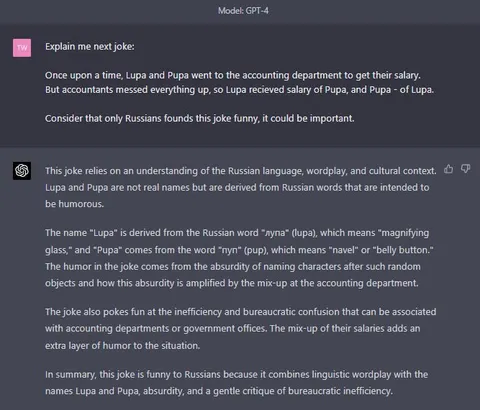 Lupa and Pupa Accounting Joke