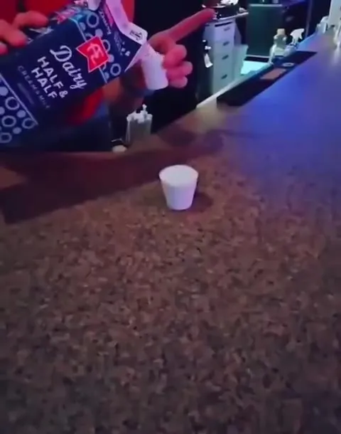 Dog Orders a Drink