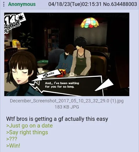 Getting a Girlfriend Is Easy