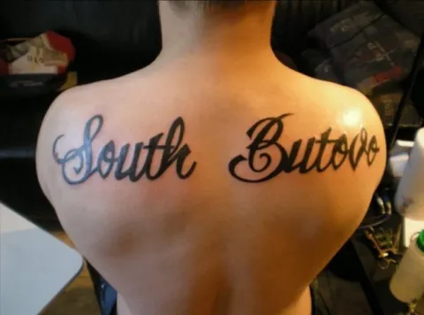 South Buttox Tattoo
