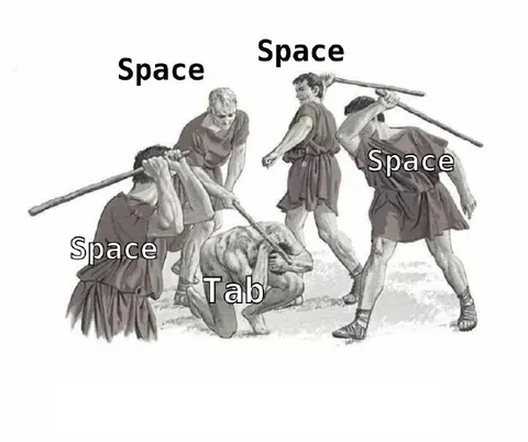 Space Versus Tab