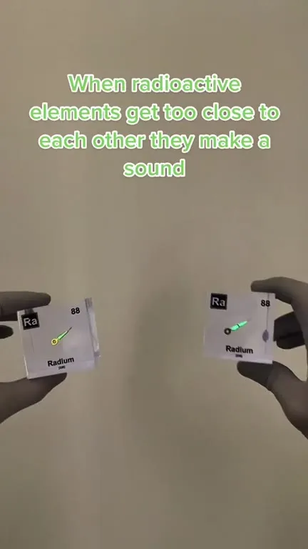 Radioactive Elements Make a Sound