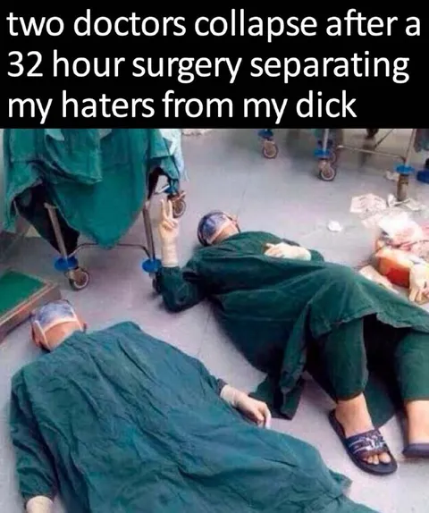 Two Doctors After Surgery