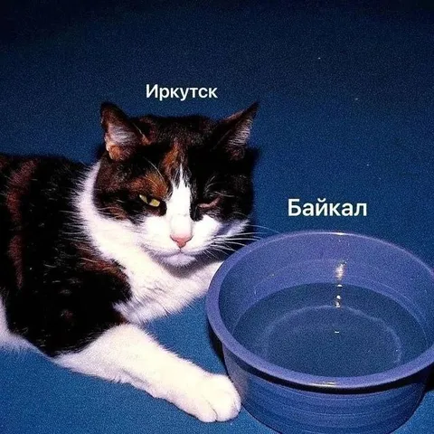 Иркутск смотрит на Байкал